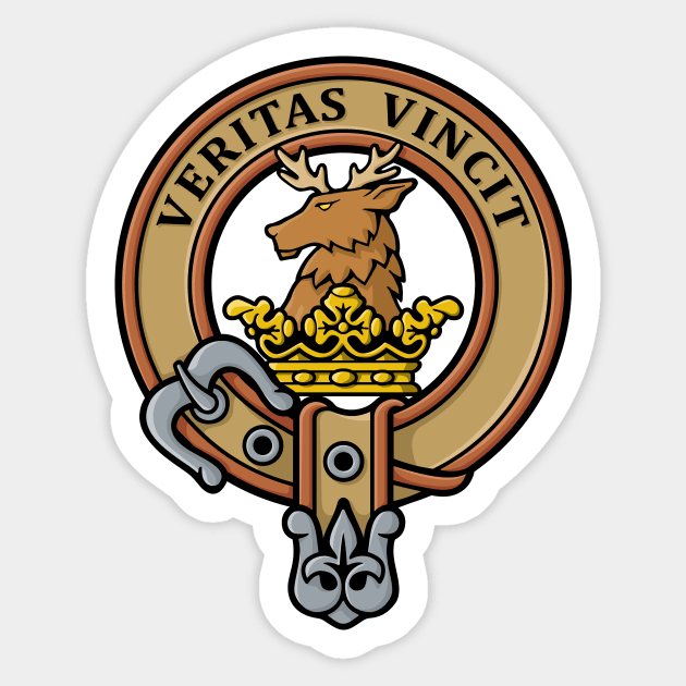 Clan Keith Crest Clan Keith Crest Sticker Teepublic 